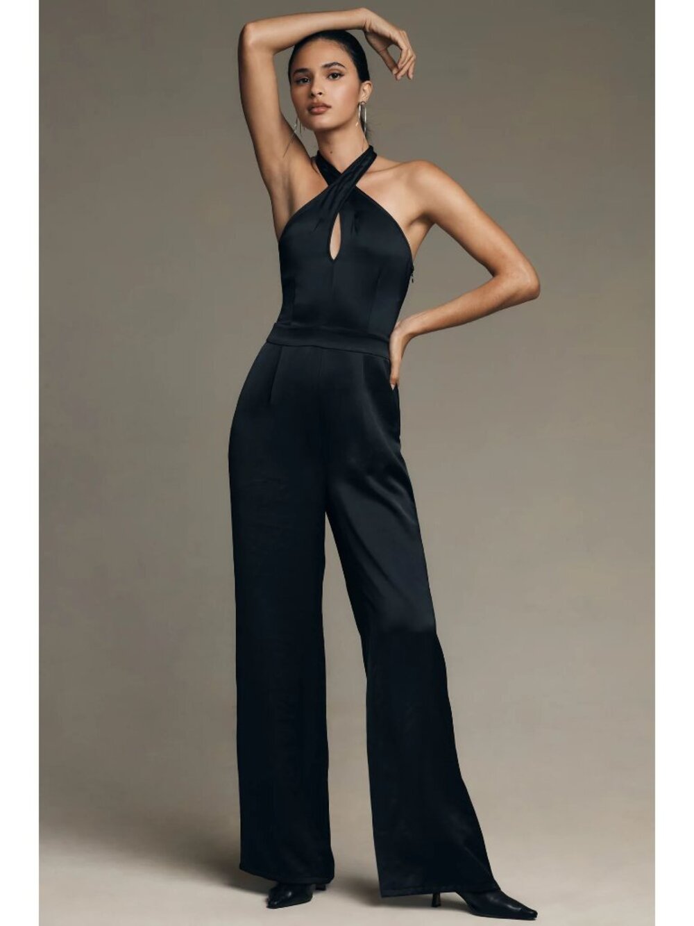 Paige Alimara Halter Wide Leg Jumpsuit